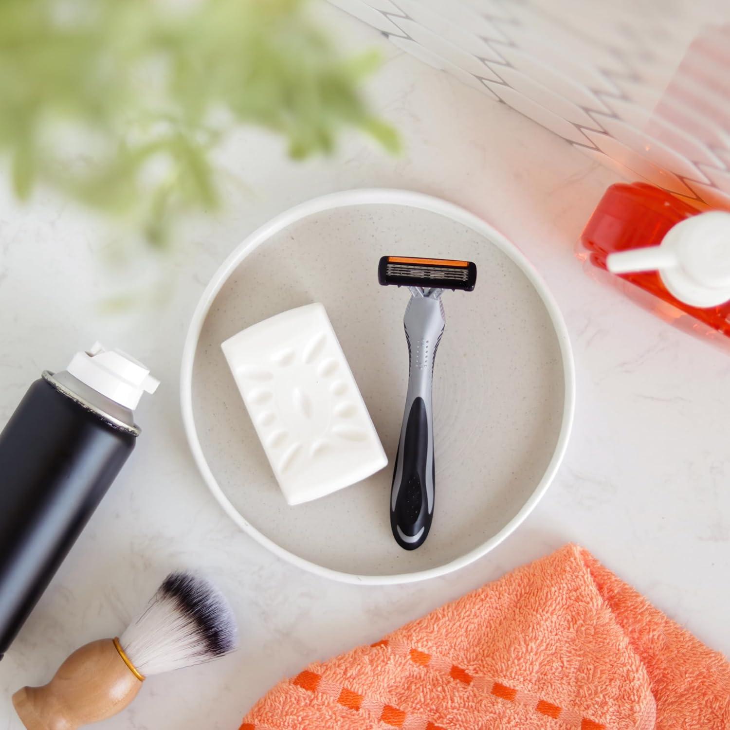 BIC Flex 4 Sensitive Titanium - 8 Maquinillas Desechables para Hombres