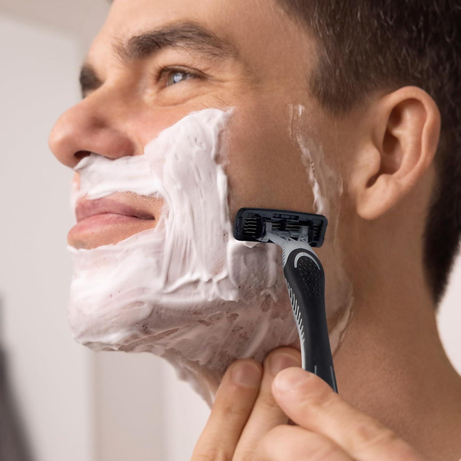 BIC Flex 4 Sensitive Titanium - 8 Maquinillas Desechables para Hombres