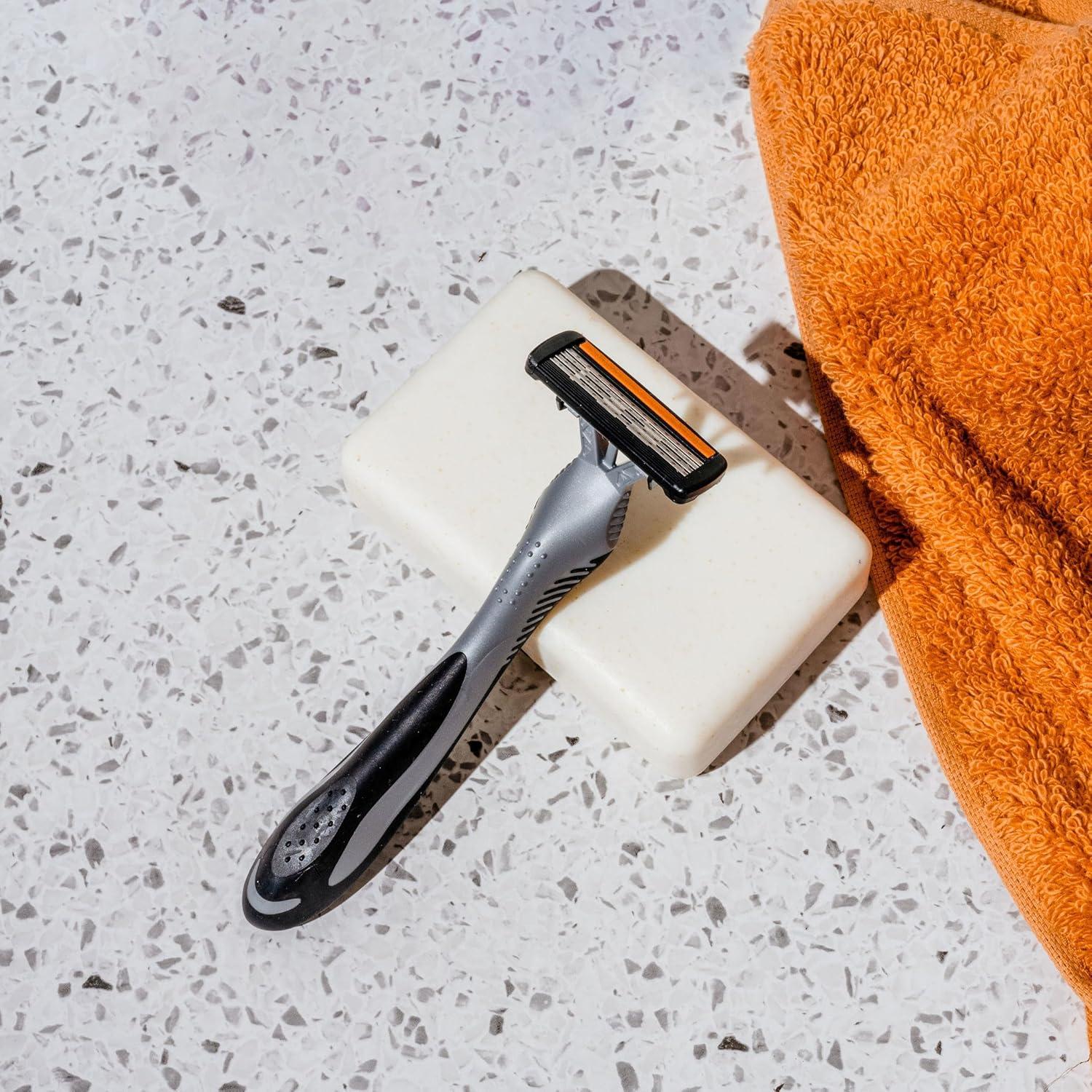 BIC Flex 4 Sensitive Titanium - 8 Maquinillas Desechables para Hombres