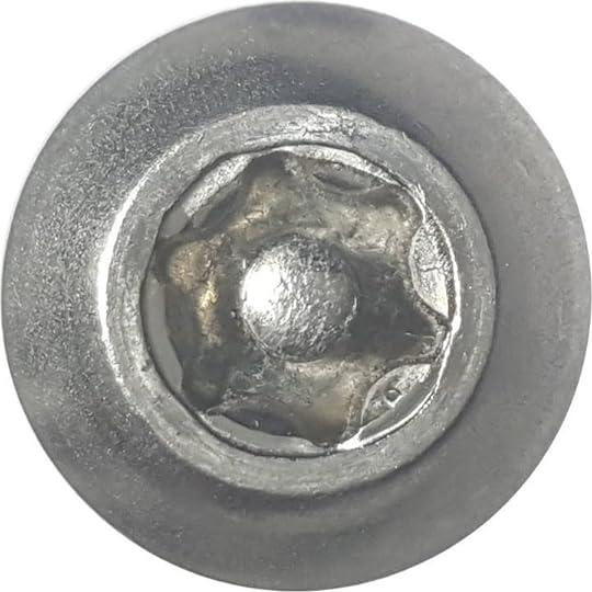 Tornillos de Seguridad Torx 8-32 x 0.79 cm Acero Inoxidable 25-Pack