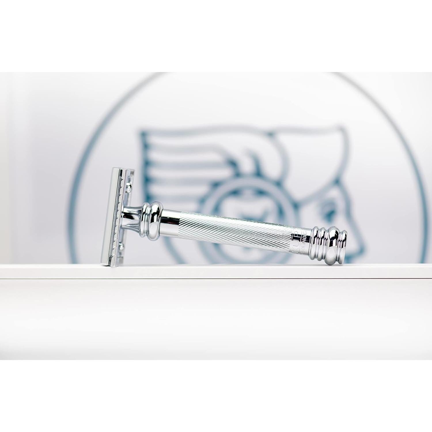 Maquinilla de Afeitar Doble Filo Merkur 38C Cromo Brillante