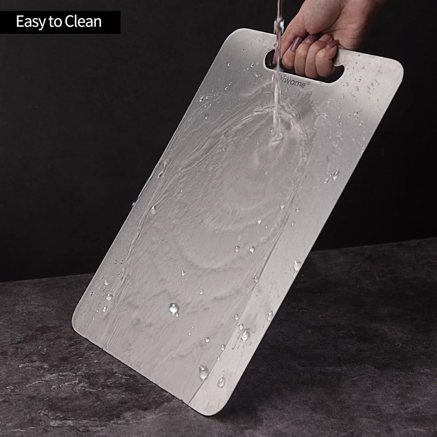 Tabla de Cortar de Titanio Riwome 45.72x30.48 cm A Prueba de Lavavajillas