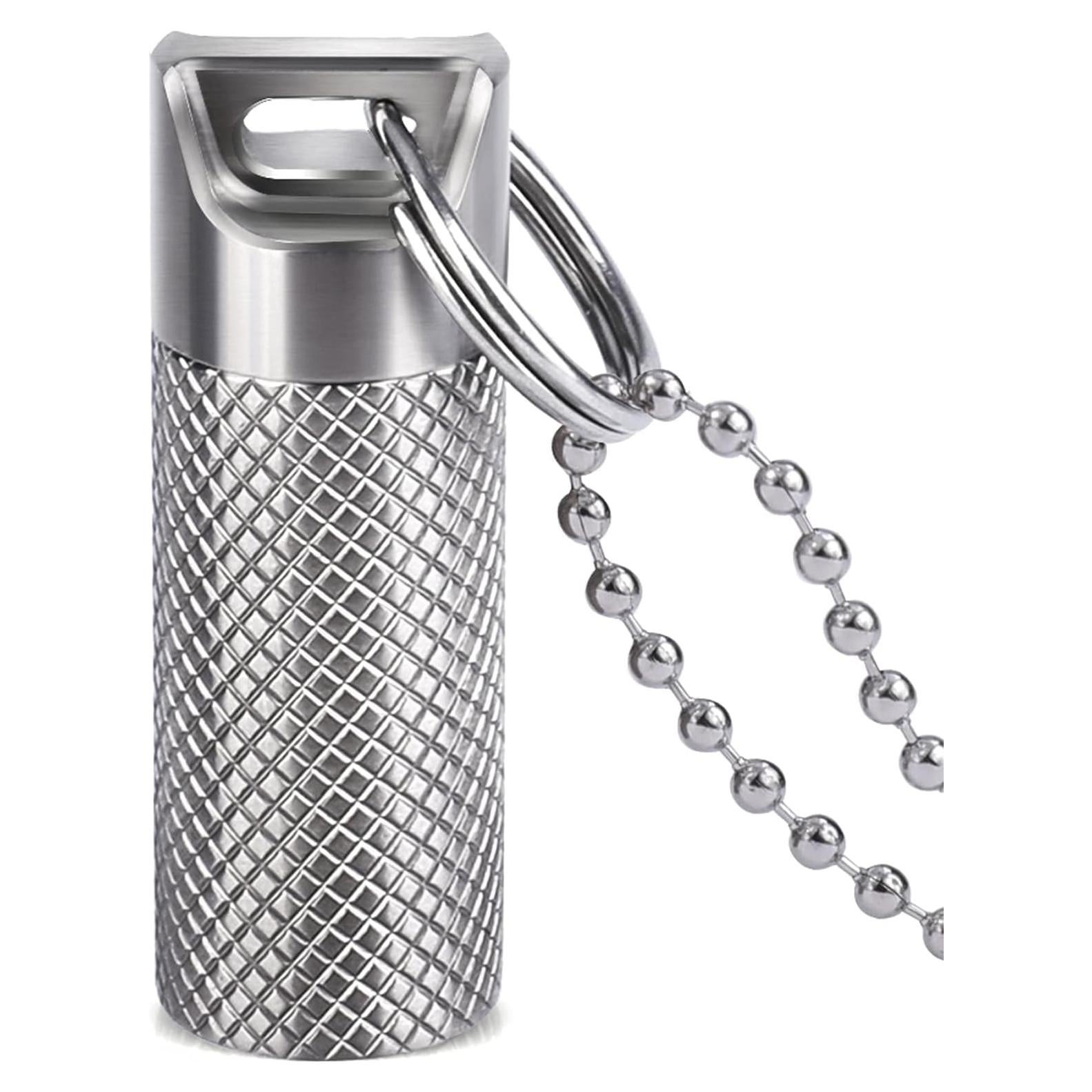 Contenedor de Píldoras Mini Opret de Titanio Impermeable 10mm