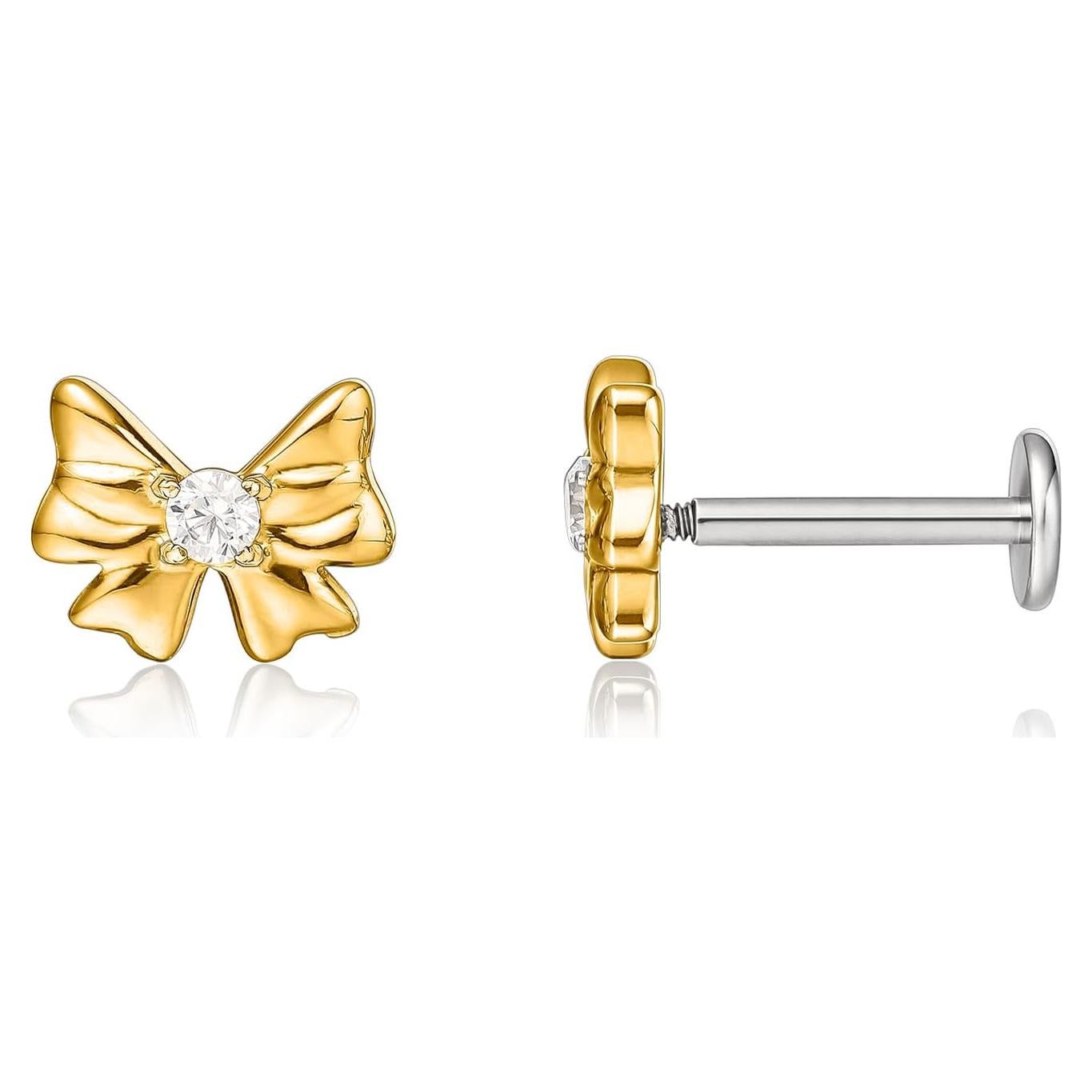 Pendientes de Titanio Hipoalergénicos Limerencia 18G 2PCS