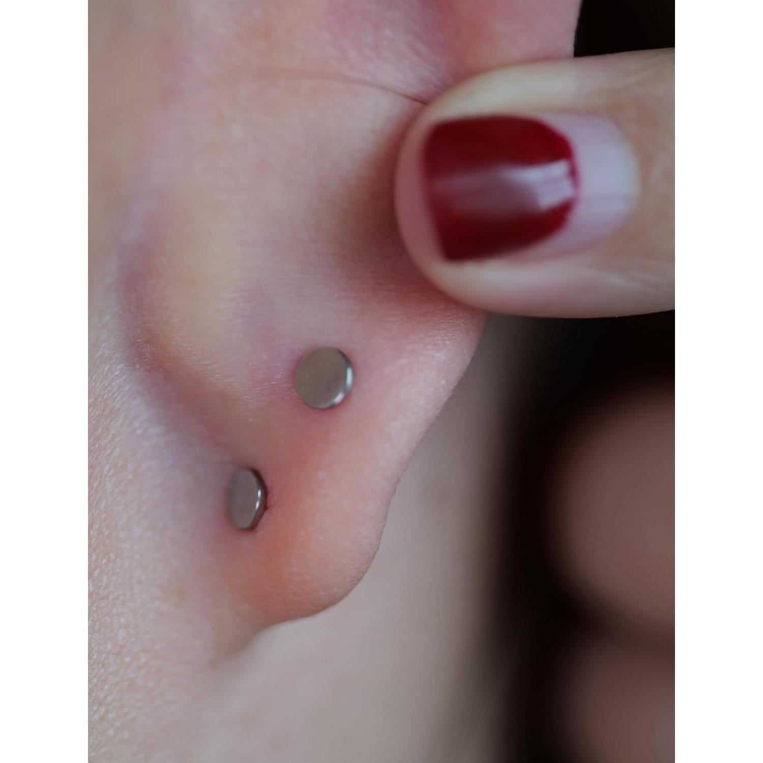 Pendientes de Titanio Hipoalergénicos Limerencia 18G 2PCS