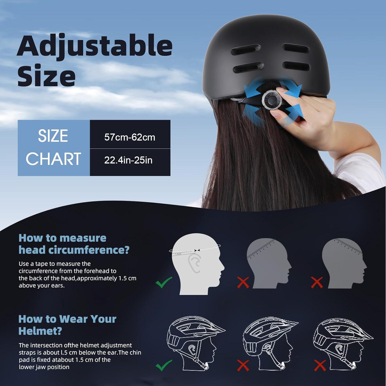 Casco de Bicicleta KINGLEAD HT60-K Ajustable Unisex Titanio