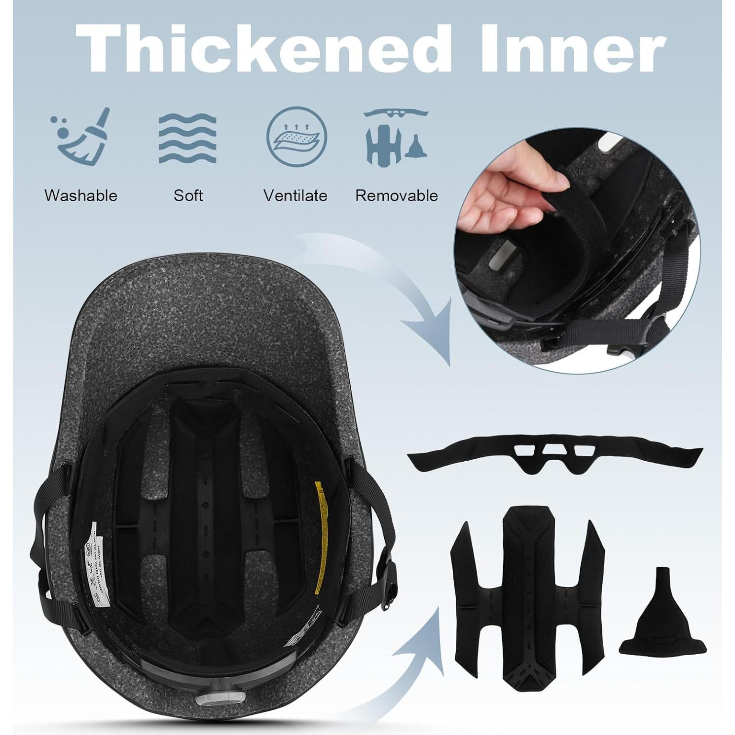 Casco de Bicicleta KINGLEAD HT60-K Ajustable Unisex Titanio