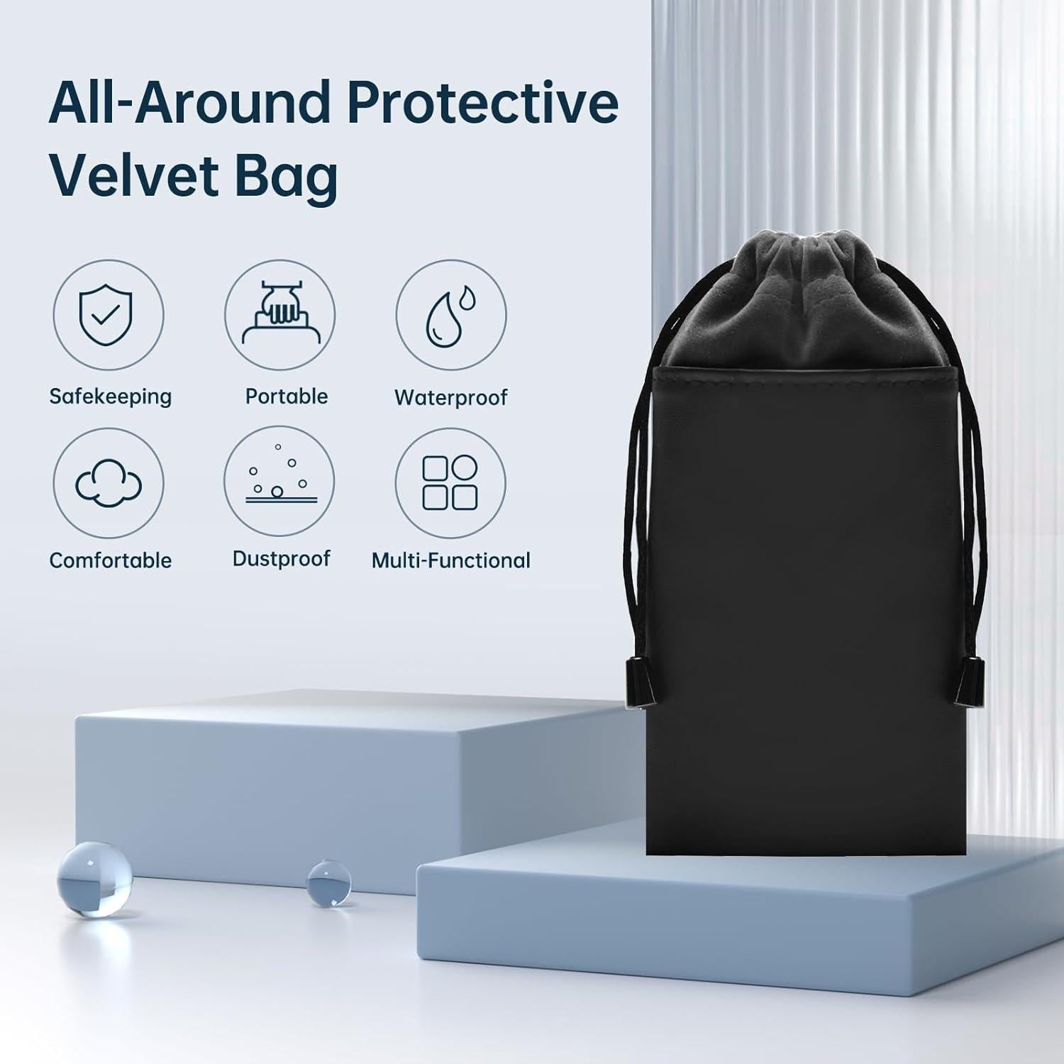 Language Translator Device，Velvet Bag，and Screen Protector