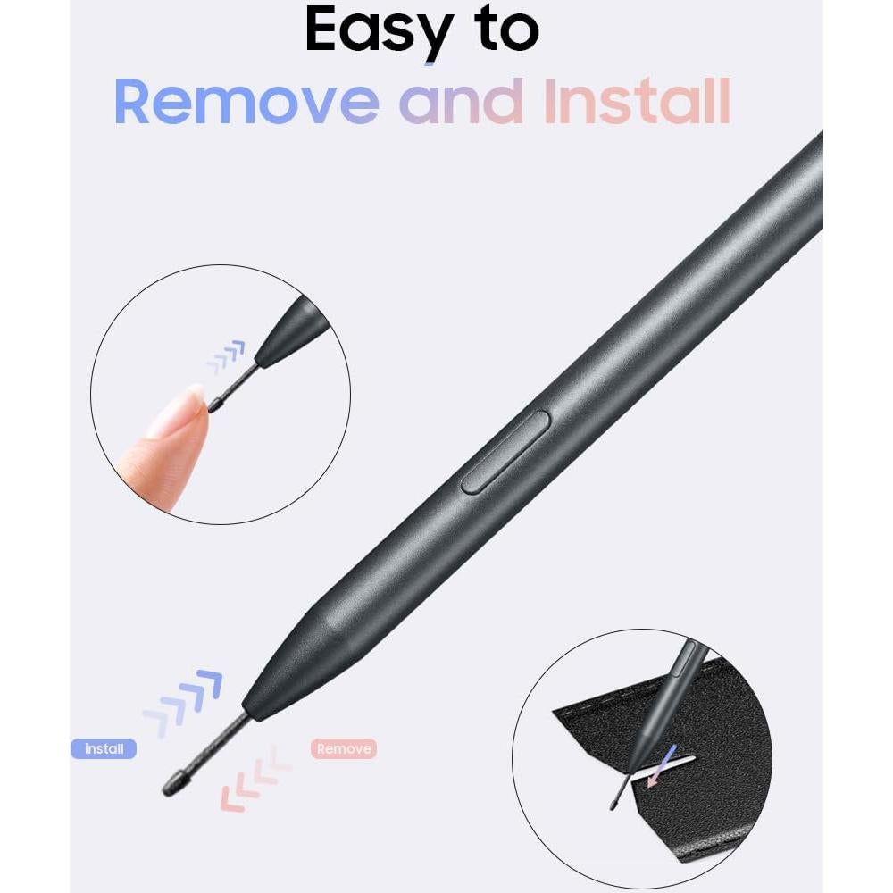 AINOTE Air 2 Bundle - Black Folio Case, 8.2-inch AI Note-Taking Tablet Writing Paper Tablets,Digital Notebook with Pen,5Pcs Pen Refills for iFLYTEK AINOTE Air 2 Note-Taking Tablet