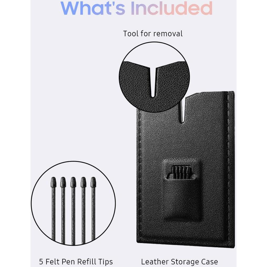 AINOTE Air 2 Bundle - Black Folio Case, 8.2-inch AI Note-Taking Tablet Writing Paper Tablets,Digital Notebook with Pen,5Pcs Pen Refills for iFLYTEK AINOTE Air 2 Note-Taking Tablet