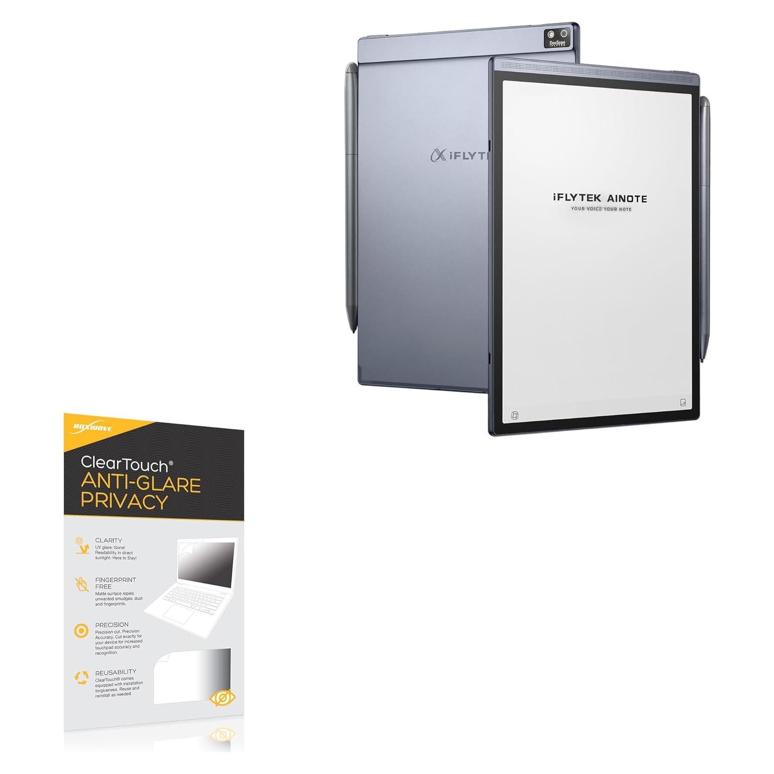Protector de Pantalla BoxWave ClearTouch Privacidad iFLYTEK AINOTE Air 2