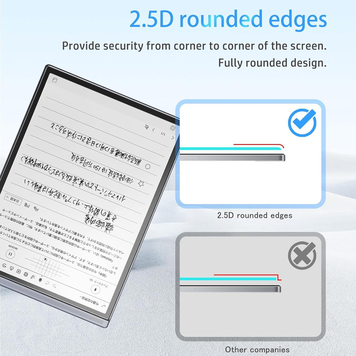 Screen Protector For iFLYTEK AINOTE Air 2, HD Tempered Glass,9h Hardness,Scratch,Anti-Fingerprin,Tempered Glass Film Guard for iFLYTEK AINOTE Air 2[2Pack]