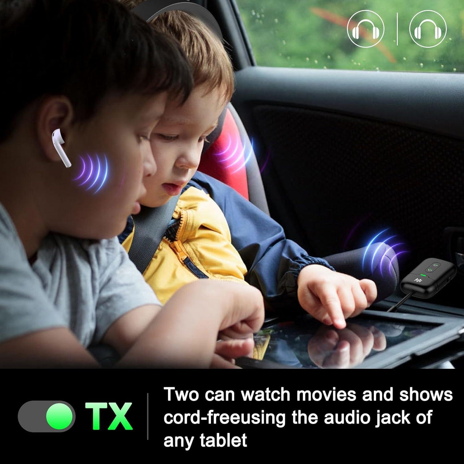 Adaptador Bluetooth 5.4 Beeitzie B103 2-en-1 para Aviones