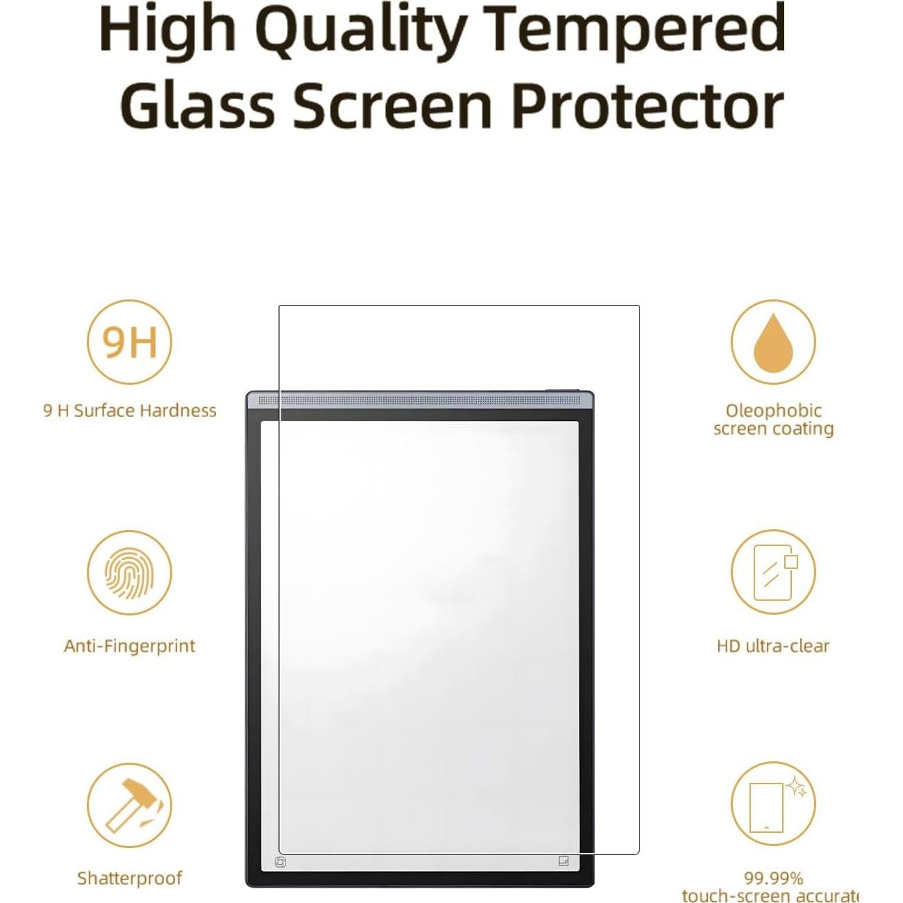 Protector de Pantalla Vidrio Templado WUNIAK para AINOTE Air 2