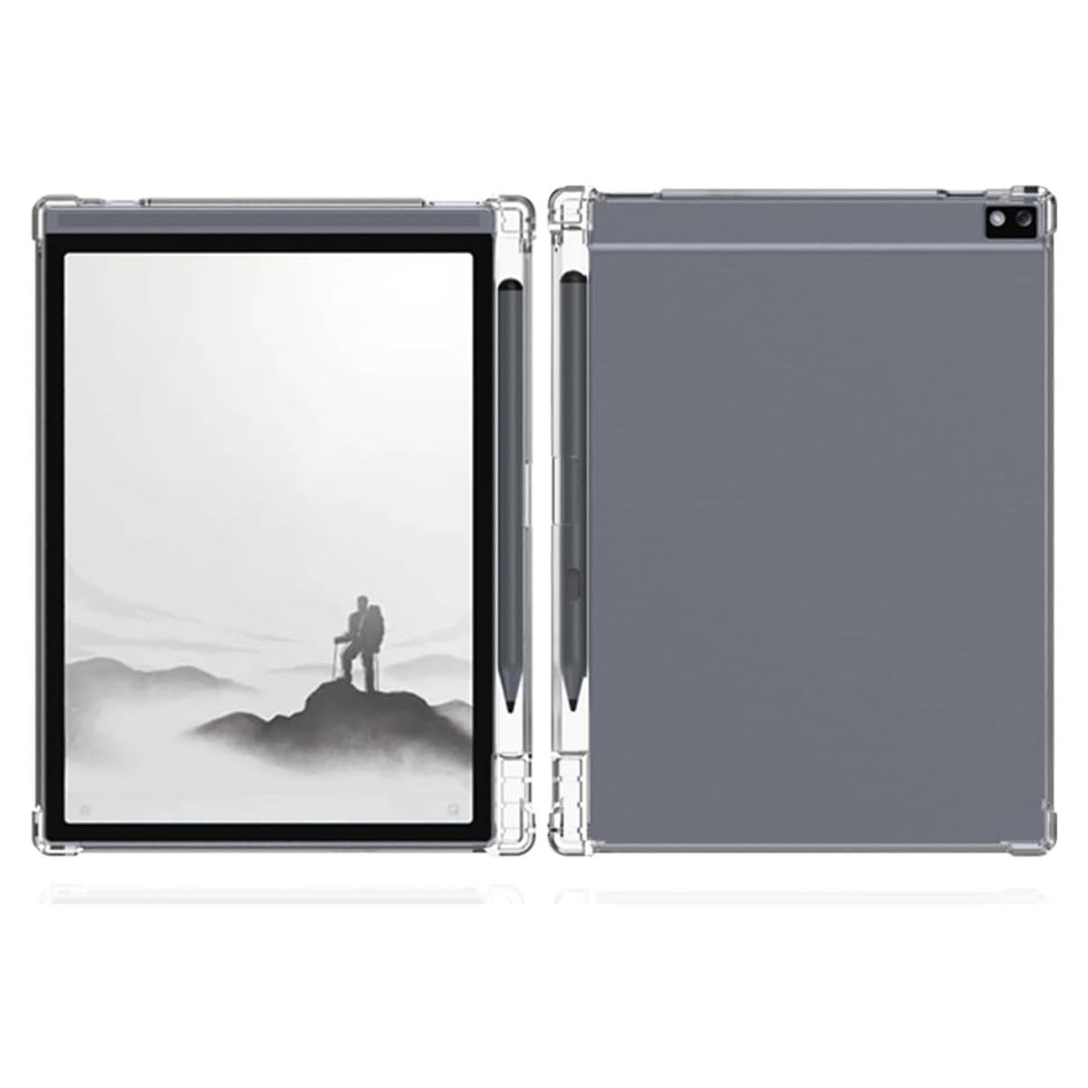 for iFLYTEK AINOTE Air 2 Tablet 8.2 Inch Android Tablets Case,Ultra-Thin Full Coverage Corner,BOVUGAC Soft TPU Shockproof Kids Friendly for iFLYTEK AINOTE Air 2 8.2" Case Cover (Clear)