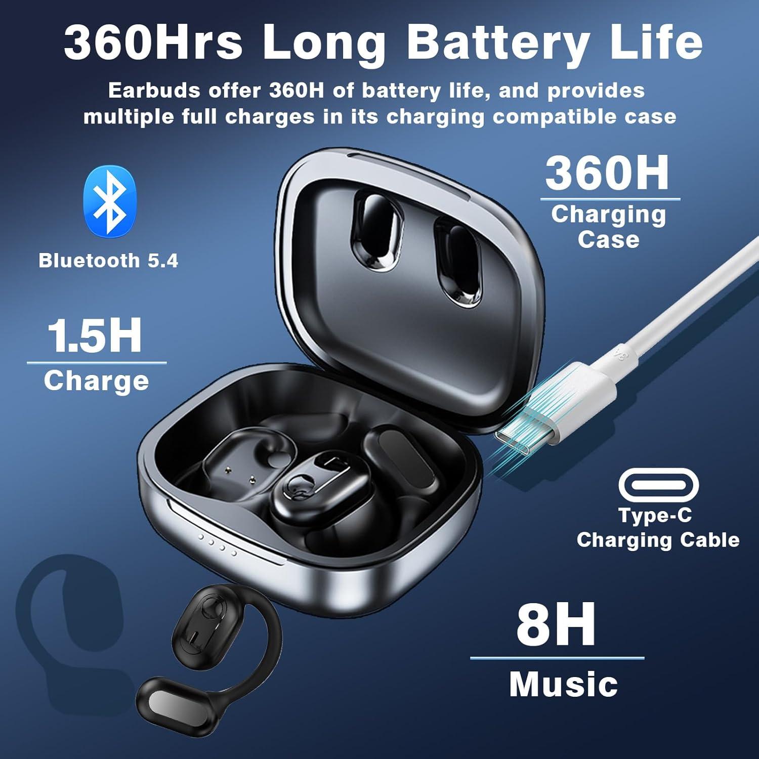 Auriculares Traductores AI MD50 Bluetooth Negro 144 Idiomas