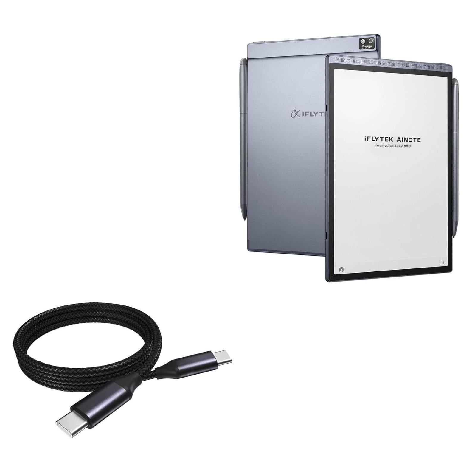 Cable BoxWave USB-C a USB-C 100W 0.91m Carga Rápida Trenzado