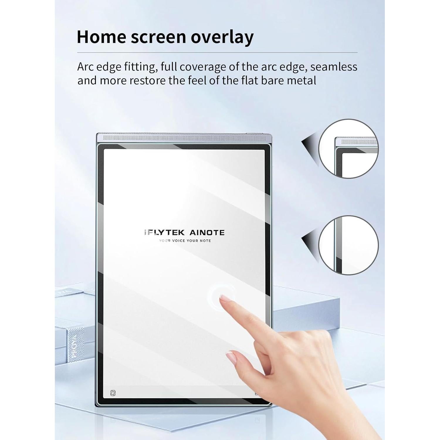 Protector de Pantalla Vidrio Templado UYRUREL AINOTE Air 2 8.2"