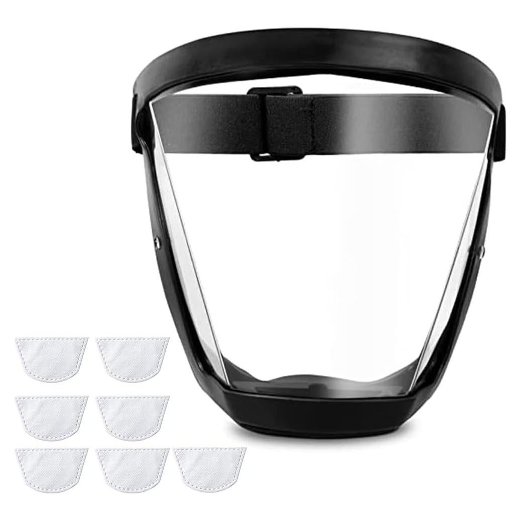 Escudo Facial Completo Antivaho Ascavs - Protección Facial Reutilizable