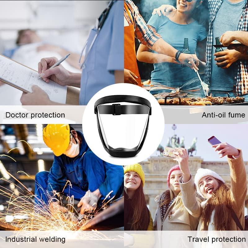 Escudo Facial Completo Antivaho Ascavs - Protección Facial Reutilizable