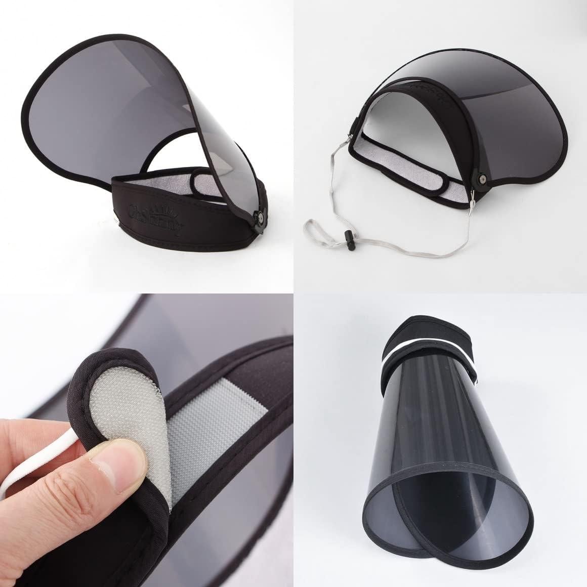 Sombrero de Protección UV Plegable WITHMOONS Negro Grande