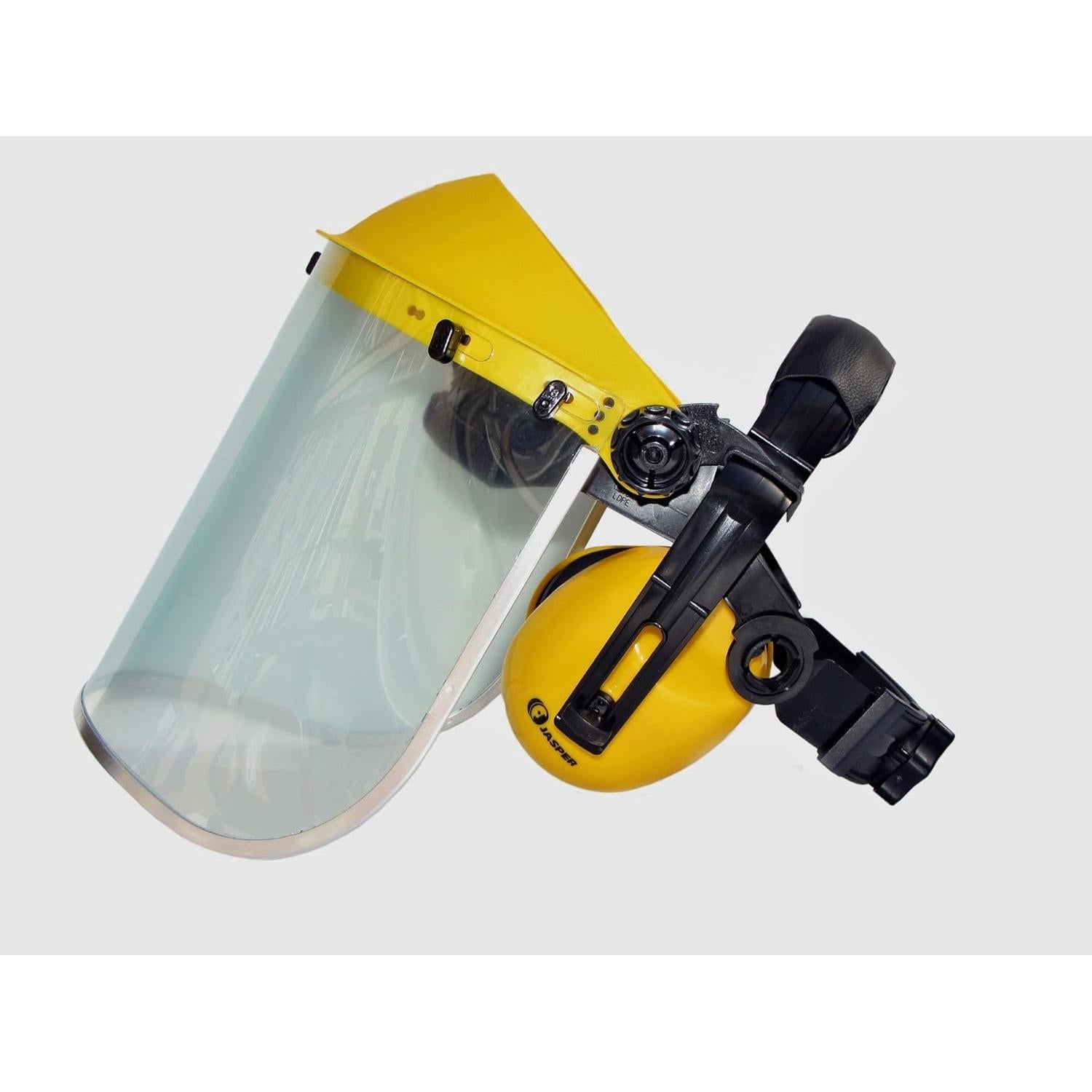 Escudo Facial JASPER Browguard con Orejeras y Visor Claro