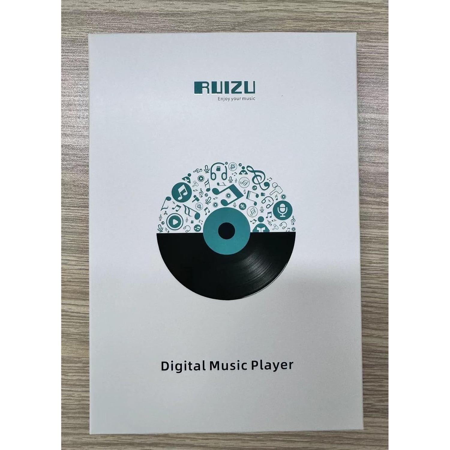 Reproductor MP3 RUIZU 16GB Bluetooth 5.3 Pantalla 1.8"