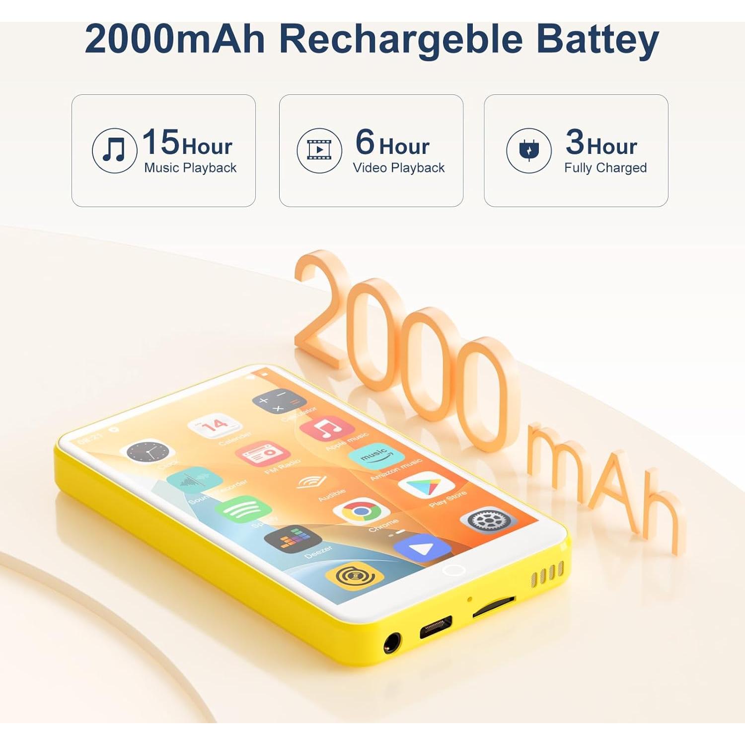 Reproductor MP3 Oilsky M303 Pro 80GB Bluetooth WiFi Pantalla 10.16cm