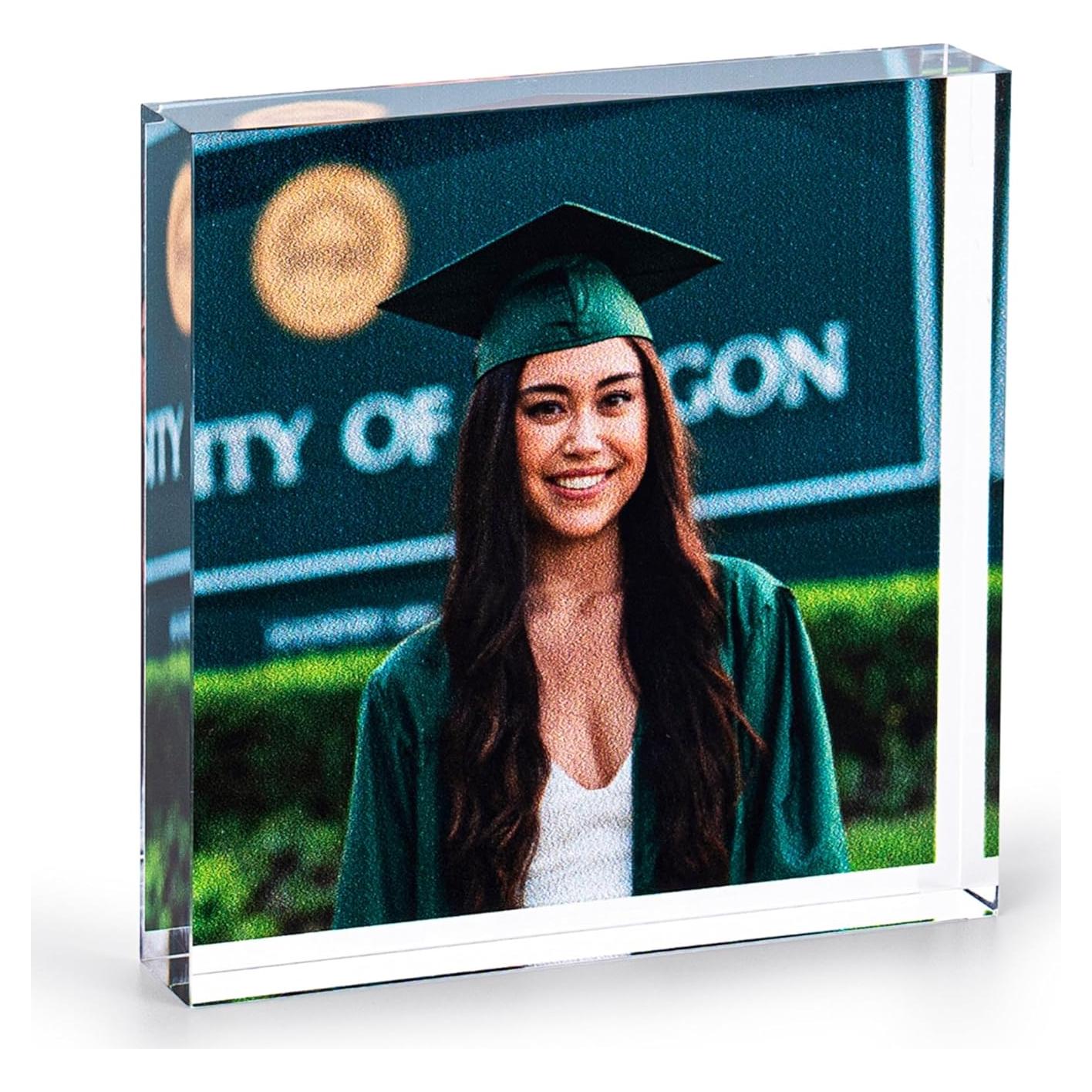 Bloque de Foto Acrílico Personalizado 6x6 cm - Regalos Únicos