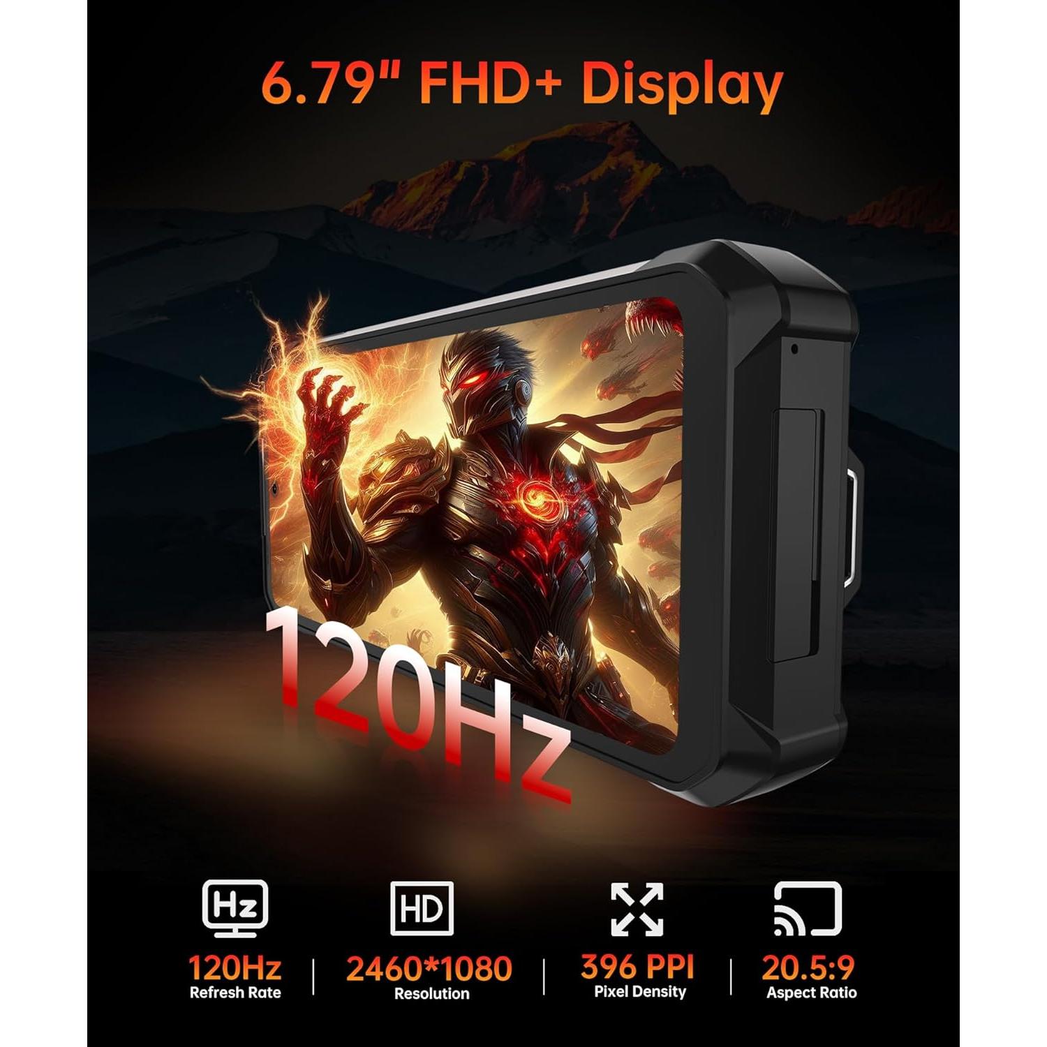 Smartphone Resistente Unihertz Tank 3 Pro 5G 36GB RAM 512GB