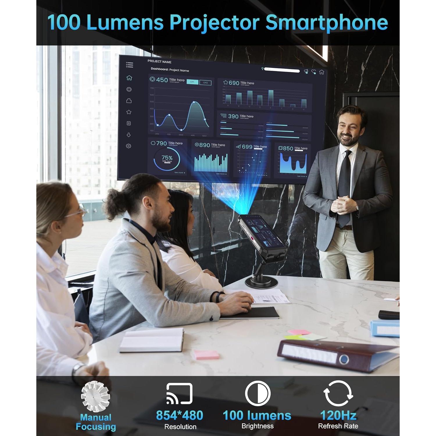 Teléfono Inteligente Resistente 8849 Tanque 2 Pro 24GB RAM 512GB