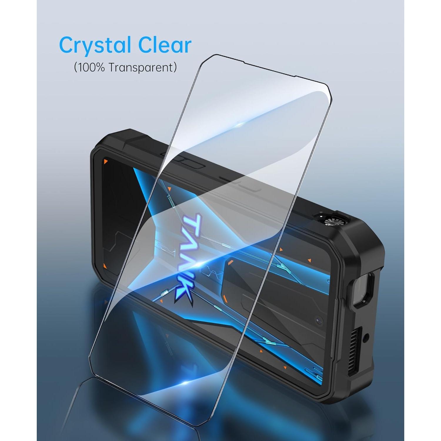 Funda protectora de silicona Tank 3 Pro negra con protector