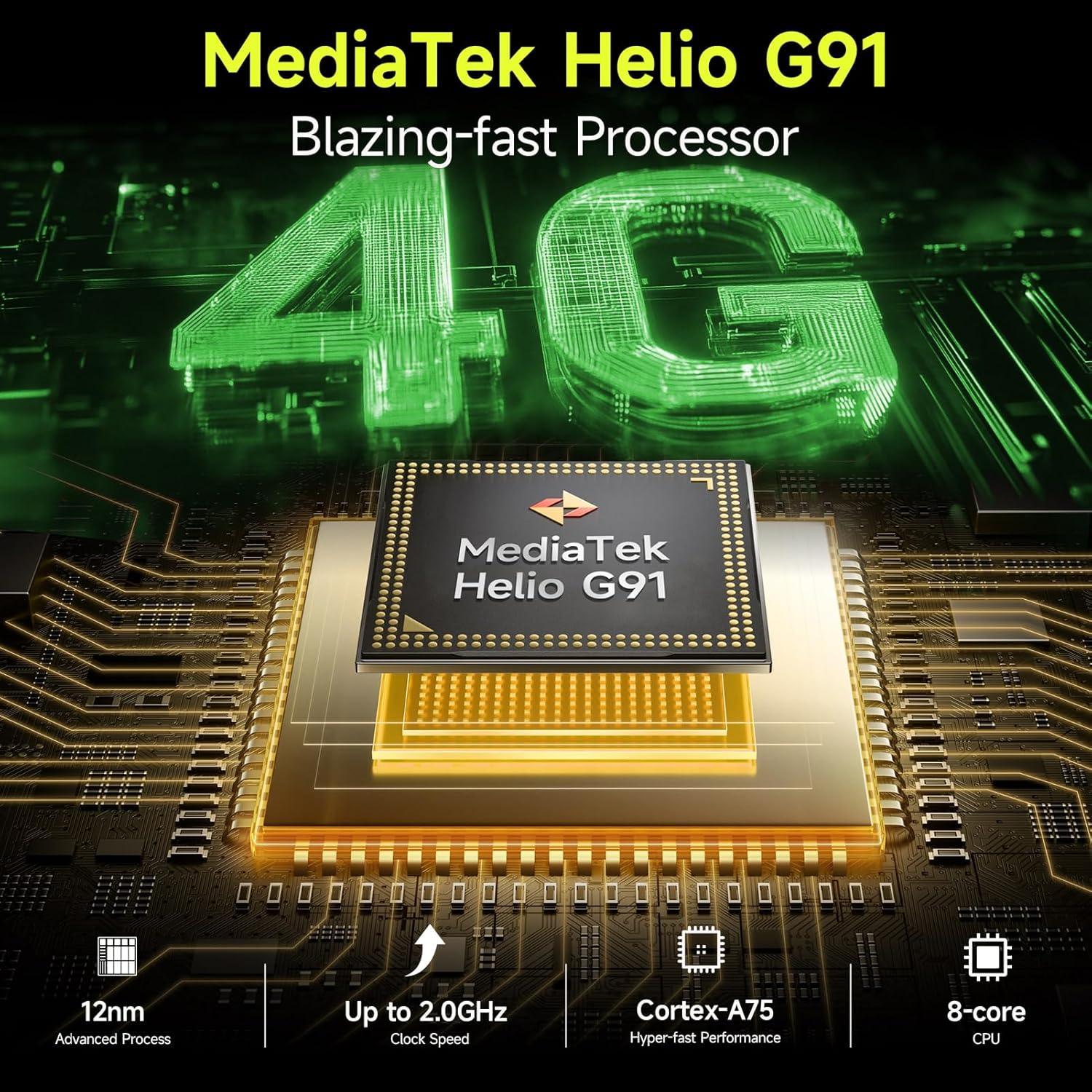 Ulefone Armor X31 Teléfono Resistente 12GB+128GB IP68 Negro