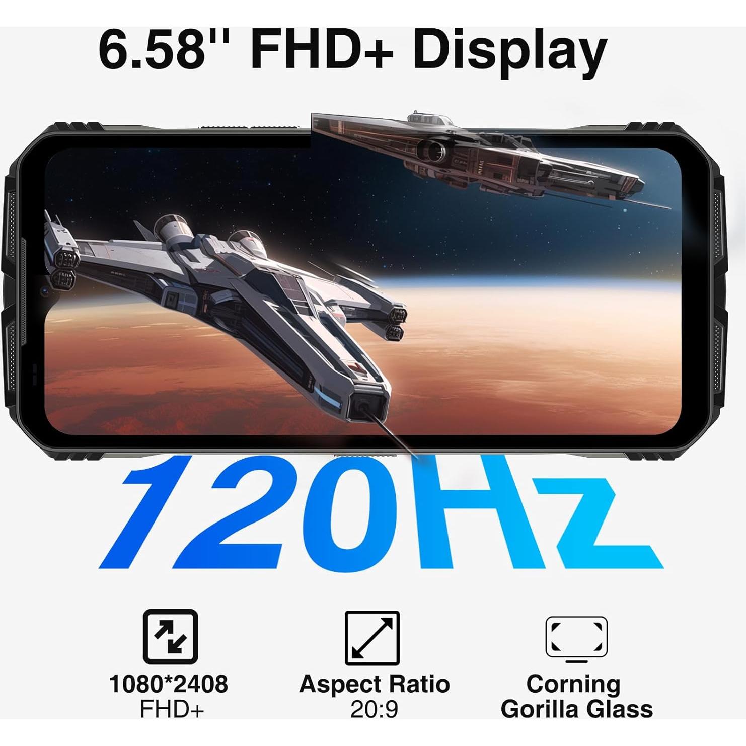 Smartphone DOOGEE V MAX Plus 5G Resistente 22000mAh 36GB/512GB