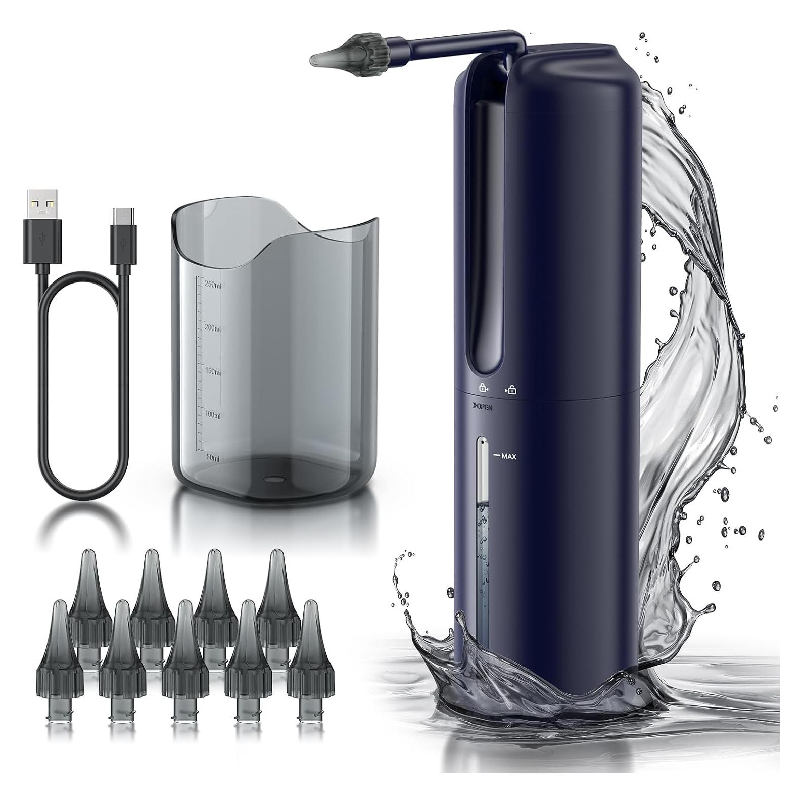 Limpiador de Oídos Eléctrico Lebbtl W60, 4 Modos, Impermeable