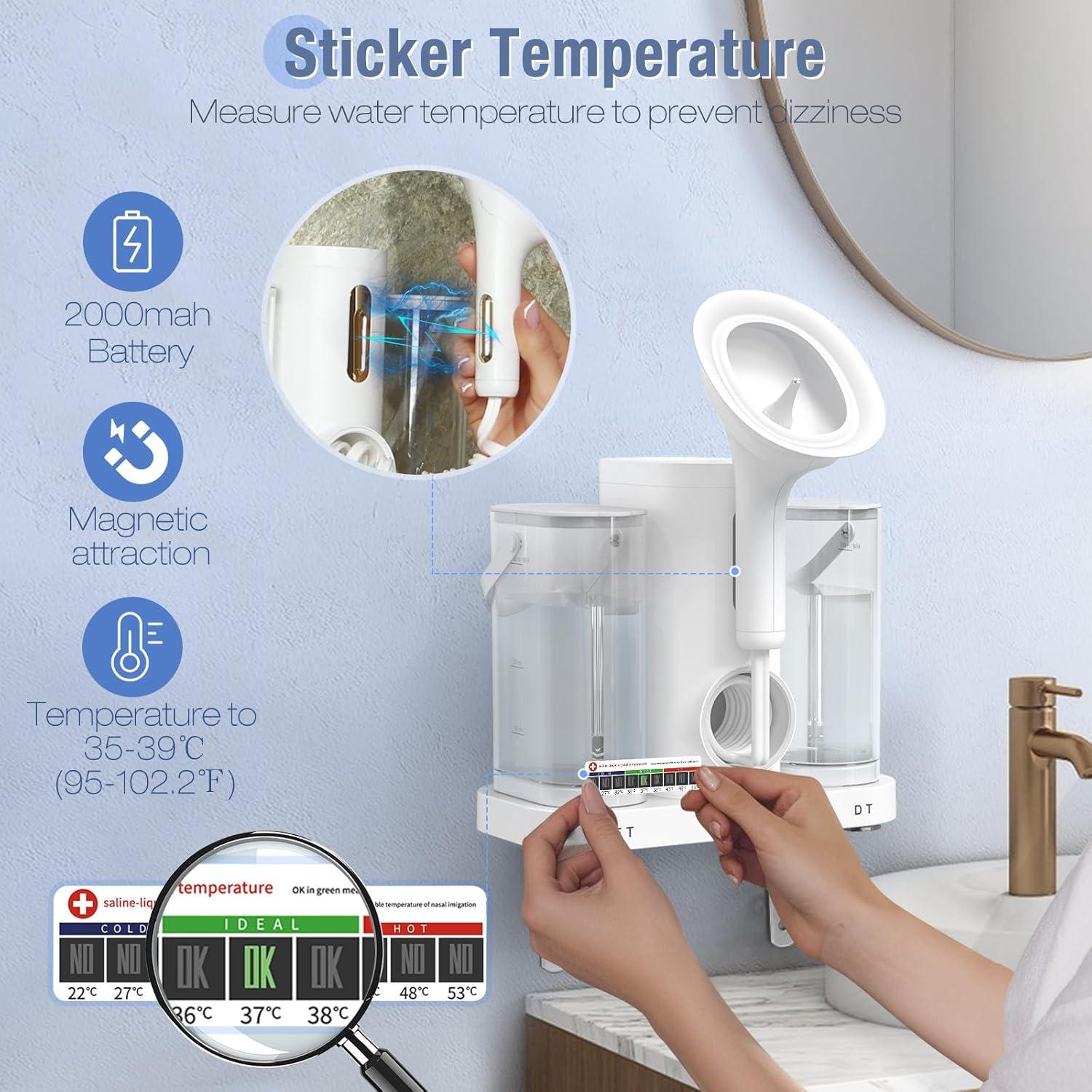 Kit de limpieza de cerumen eléctrico Baihuihuitong 600ml 4 modos