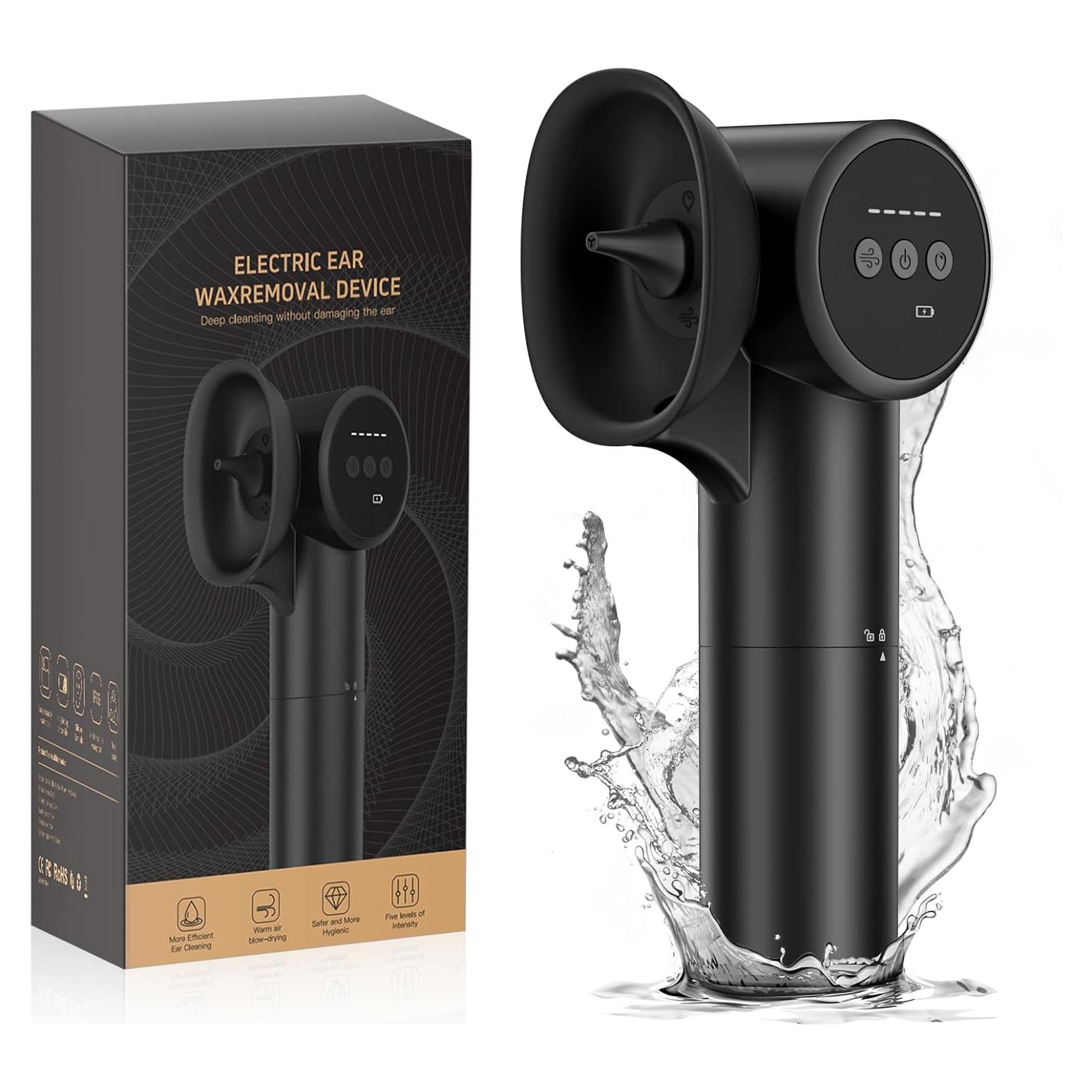 Kit Limpiador de Oídos Finpola con Secado Caliente y 5 Modos