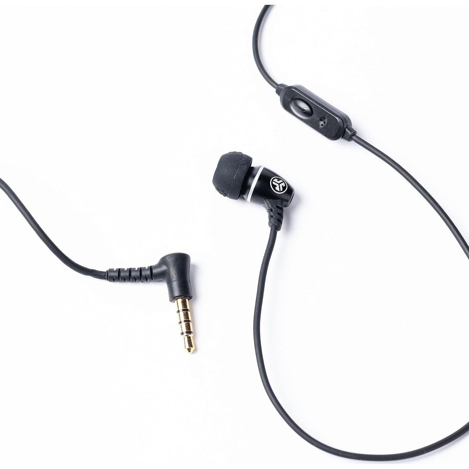 Auricular JLab J6MS Mono In-Ear con Micrófono 3.5mm Negro