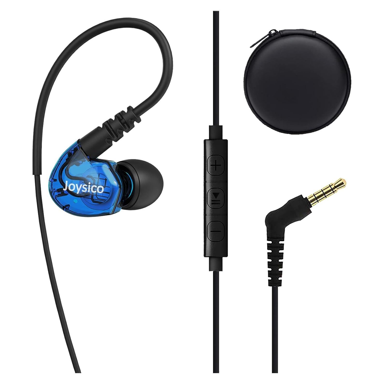 Auricular mono Joysico YS2 Azul con micrófono y control