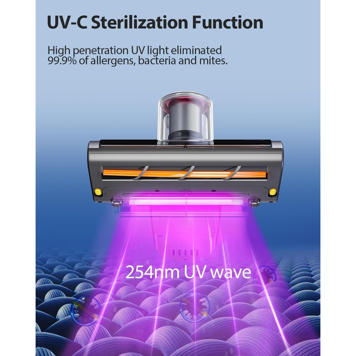 Aspiradora de Colchón Inalámbrica Jimmy BD7 Pro 250W HEPA