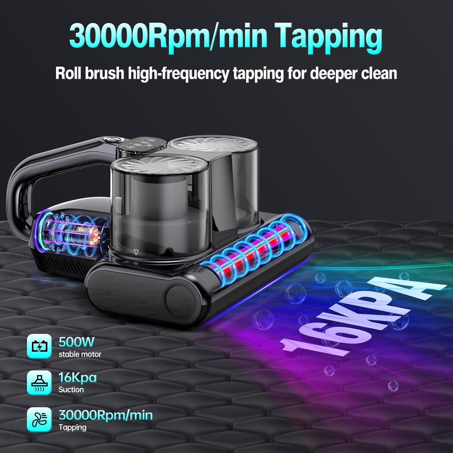 Limpiador de colchones YUFAC UVC-S1600-Pro 500W con luz UV-C