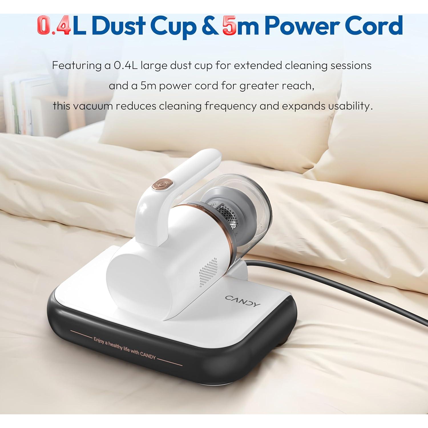 Aspiradora de Colchones Candy CM-YCL1 con Filtro HEPA 350W