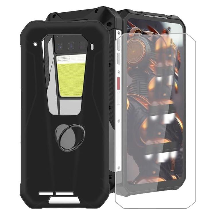 Funda de Silicona para Unihertz 8849 Tank 3 Pro + Protector