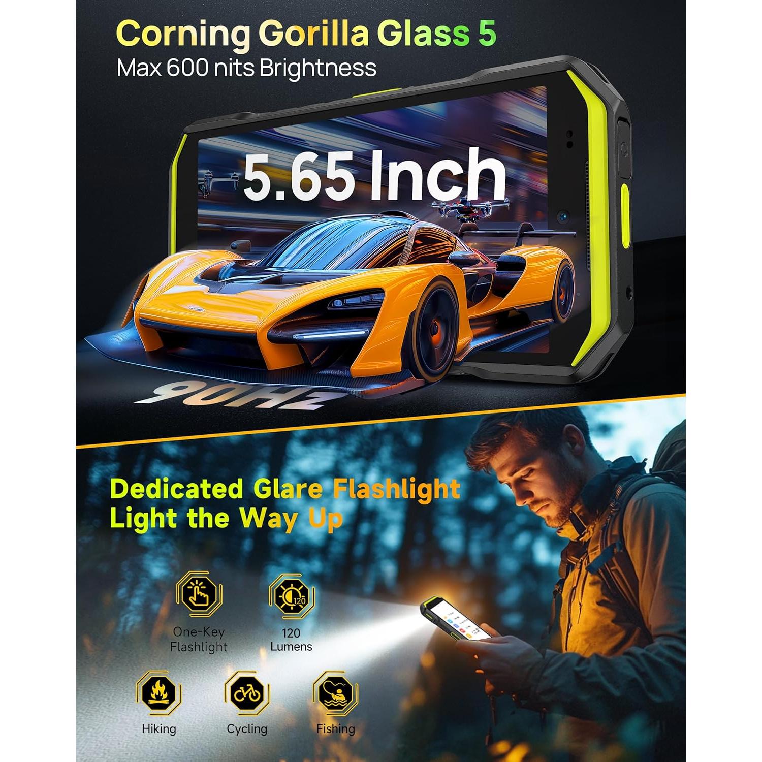 Ulefone Armor X32 Pro 5G Teléfono Resistente 16GB/256GB Negro