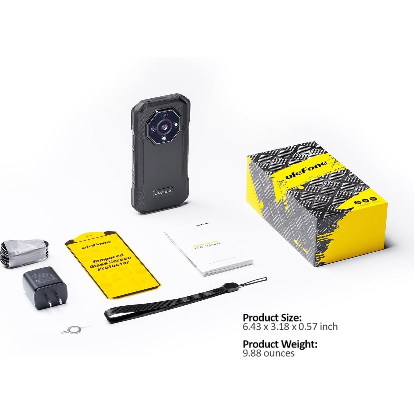 Ulefone Armor X32 Pro 5G Teléfono Resistente 16GB/256GB Negro