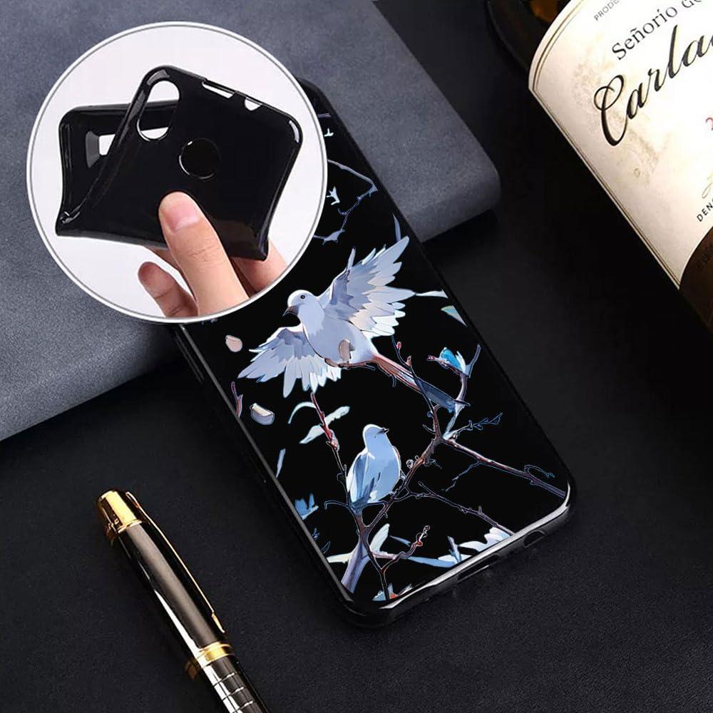 for Unihertz Tank 3 Pro Case, with [ 2 x Screen Protector Tempered Glass Film], Black Soft Silicone Cover Shockproof Bumper Protection Case for Unihertz Tank 3 Pro (6.79") - XT145