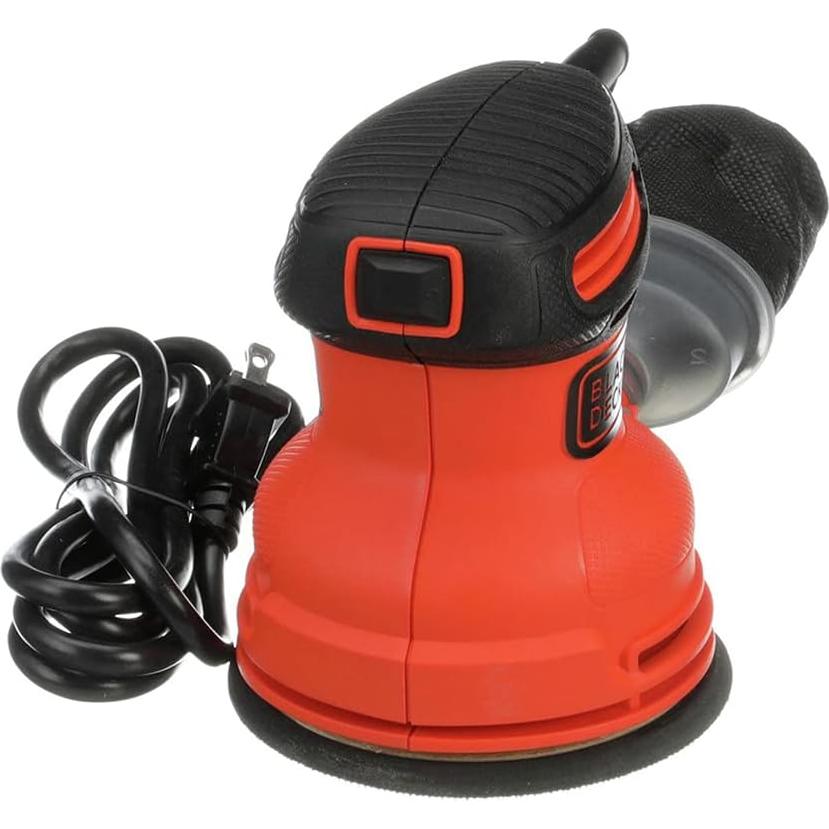 Lijadora Orbital BLACK+DECKER BDERO100 5" 2.0A 12000 OPM