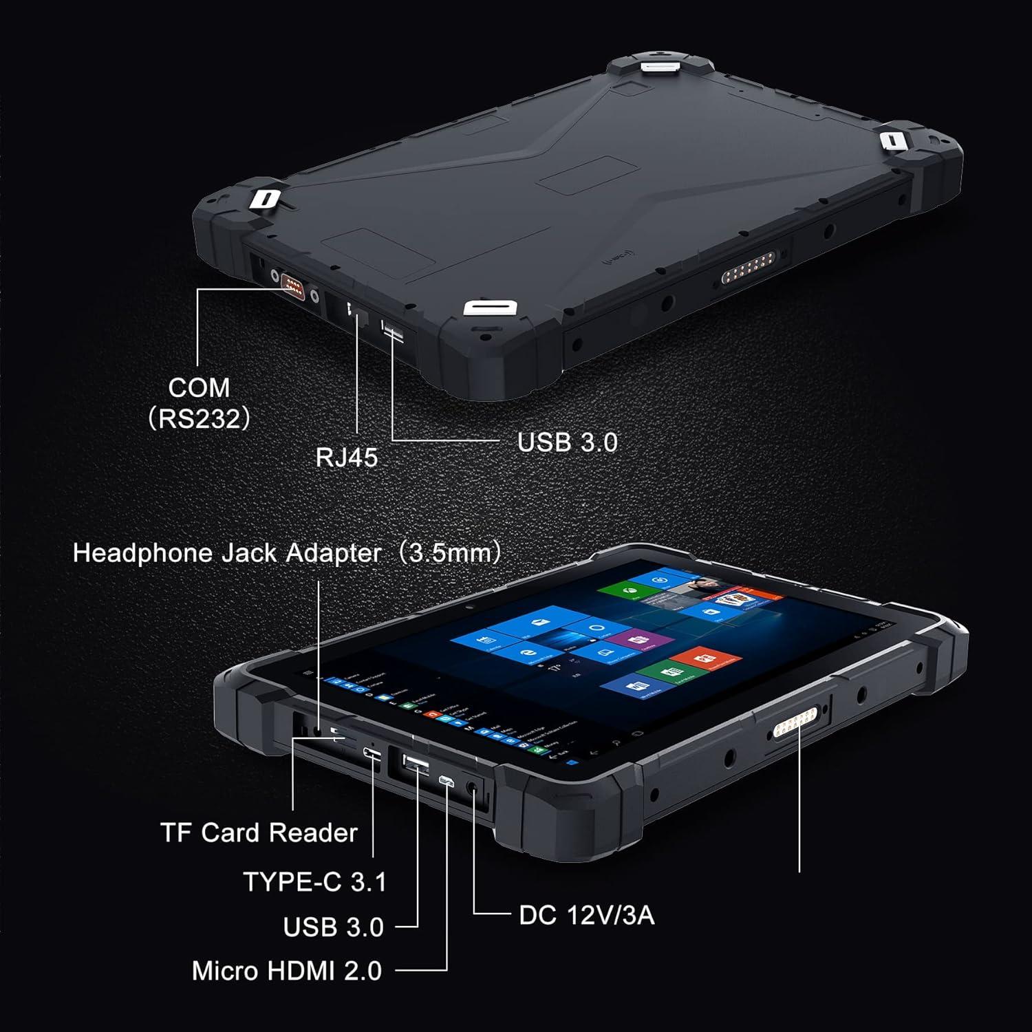 Tableta Resistente HEIGAOLAPC F7G-Pro 10.1" Win 11 Pro 8GB/128GB