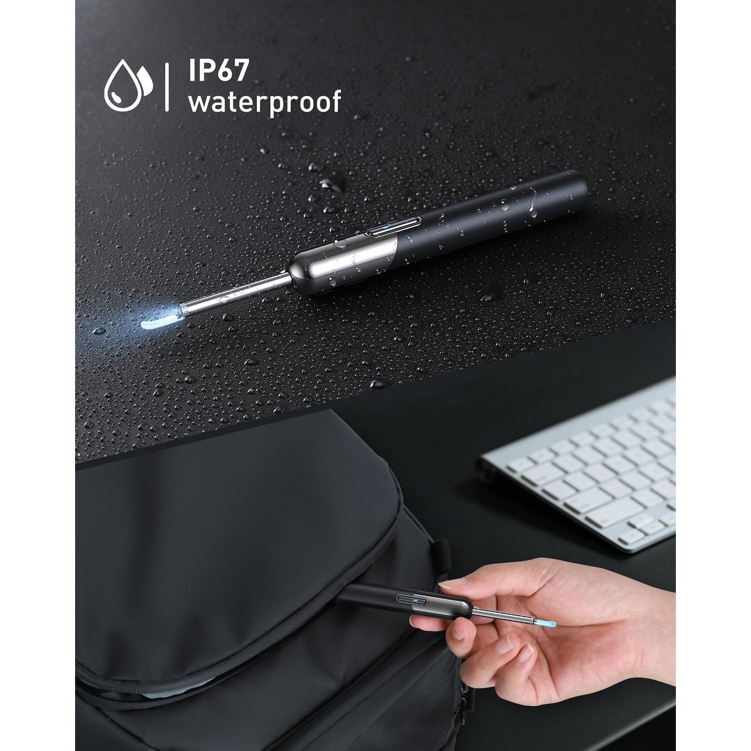 Limpiador de Oídos Yorsfun N5 con Cámara HD 1080P y 6 Puntas