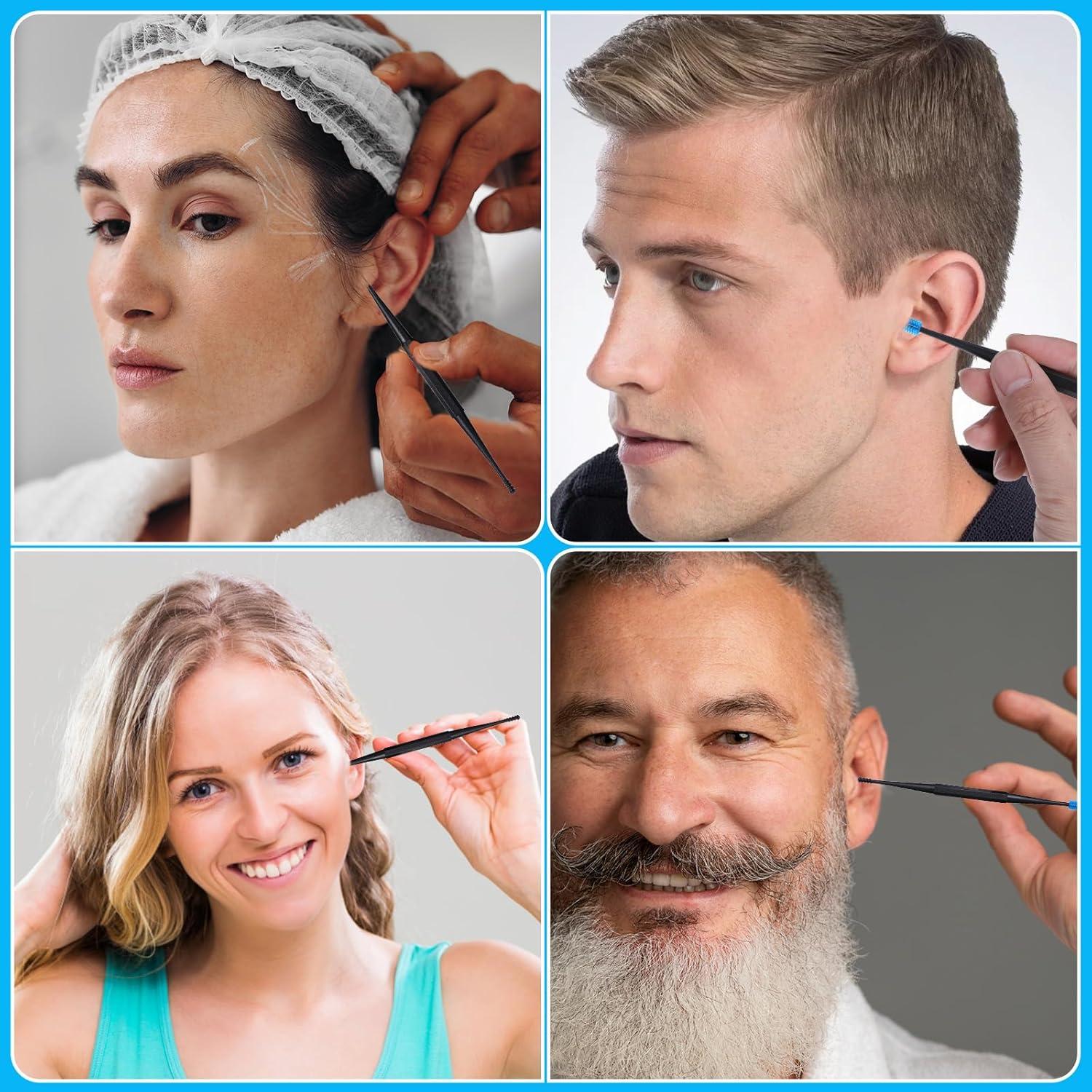 Kit de Limpieza de Oídos Piriuuo - 9 Piezas Silicona Reutilizable